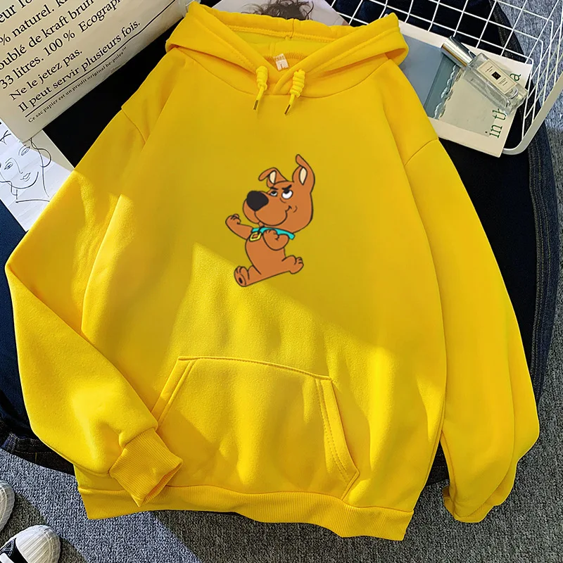 

oversized Cute Dog Print Sweatshirt Kawaii Hoodies for Women top clothes Hoody Female Itself Winter Women's Hoodies Full Sleeve