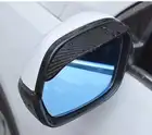 Наклейка на зеркало заднего вида автомобиля с дождевиком, подходит для небольших аксессуаров для стайлинга автомобилей, защита от солнца