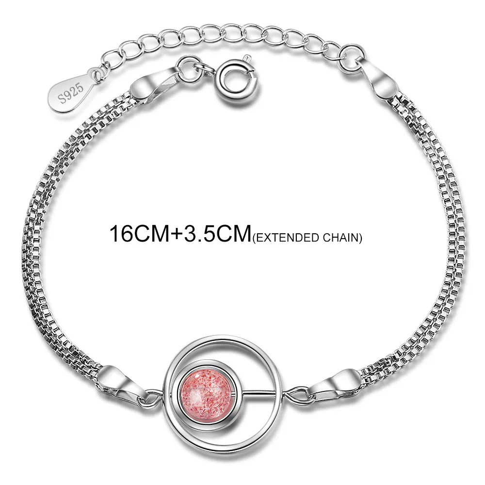 Аксессуары MEETSOFT серебряного цвета модные кварцевые браслеты с клубничным