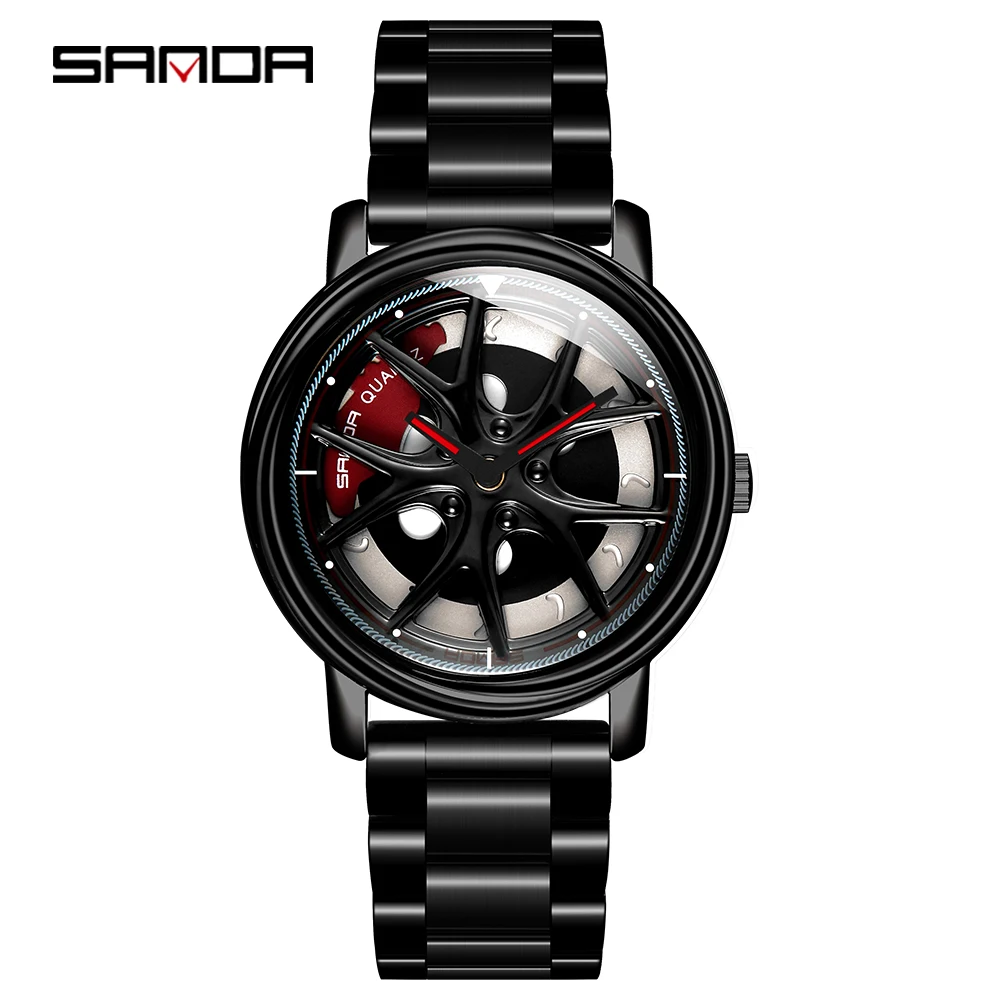 SANDA 2021 Top Brand Luxury Men's Watches Waterproof Casual Quartz Watch Date Clock for Male Wristwatch Relogio Masculino P1025
