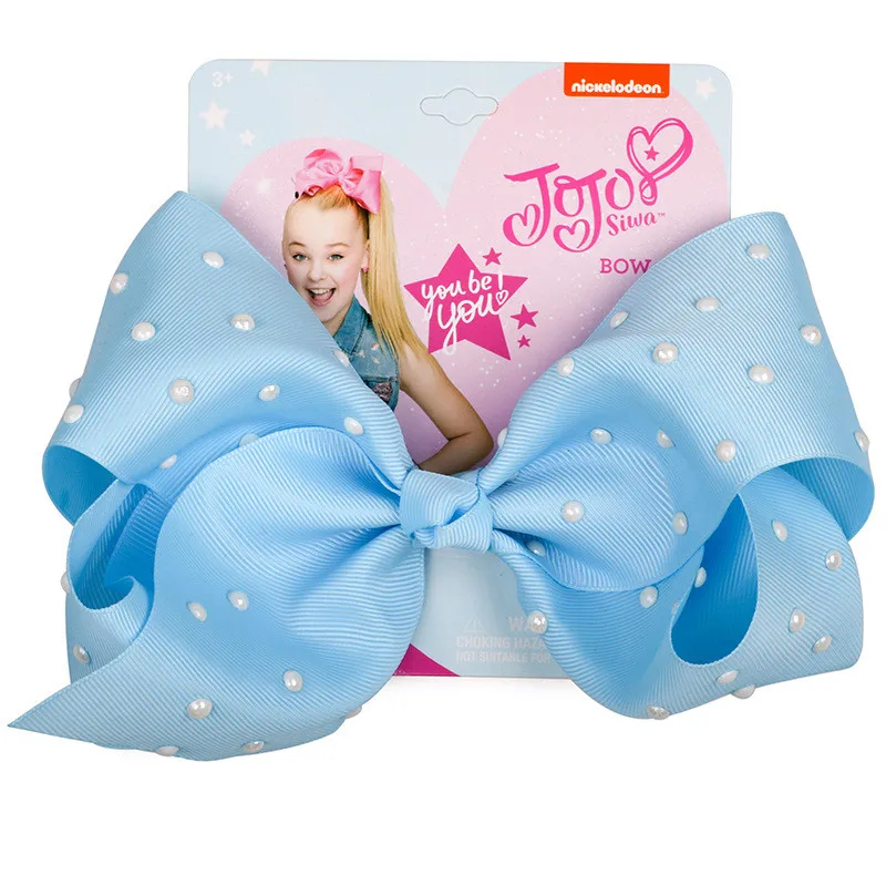 Заколка для волос с бантом и принтом 8 дюймов| |