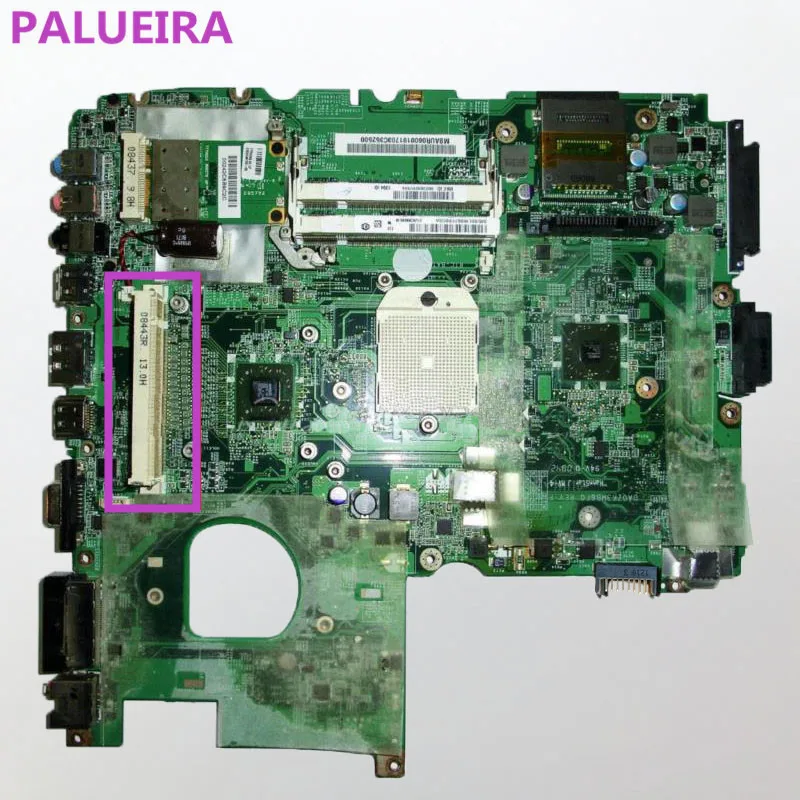 Материнская плата для ноутбука Acer aspire 6530 6530G MB.AUR06.001 с графическим слотом