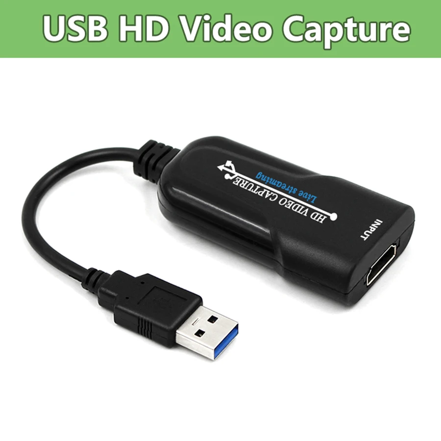 Блок видеозахвата в реальном времени HDMI USB Full HD 1080P для Windows| |