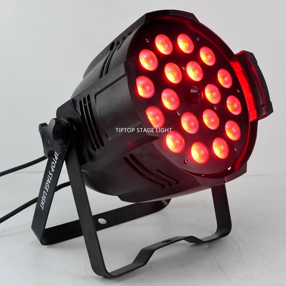 Китайский 8в1 F светильник 18x18 Вт Led Par Zoom Wifi плавный диммер матовый пластиковый