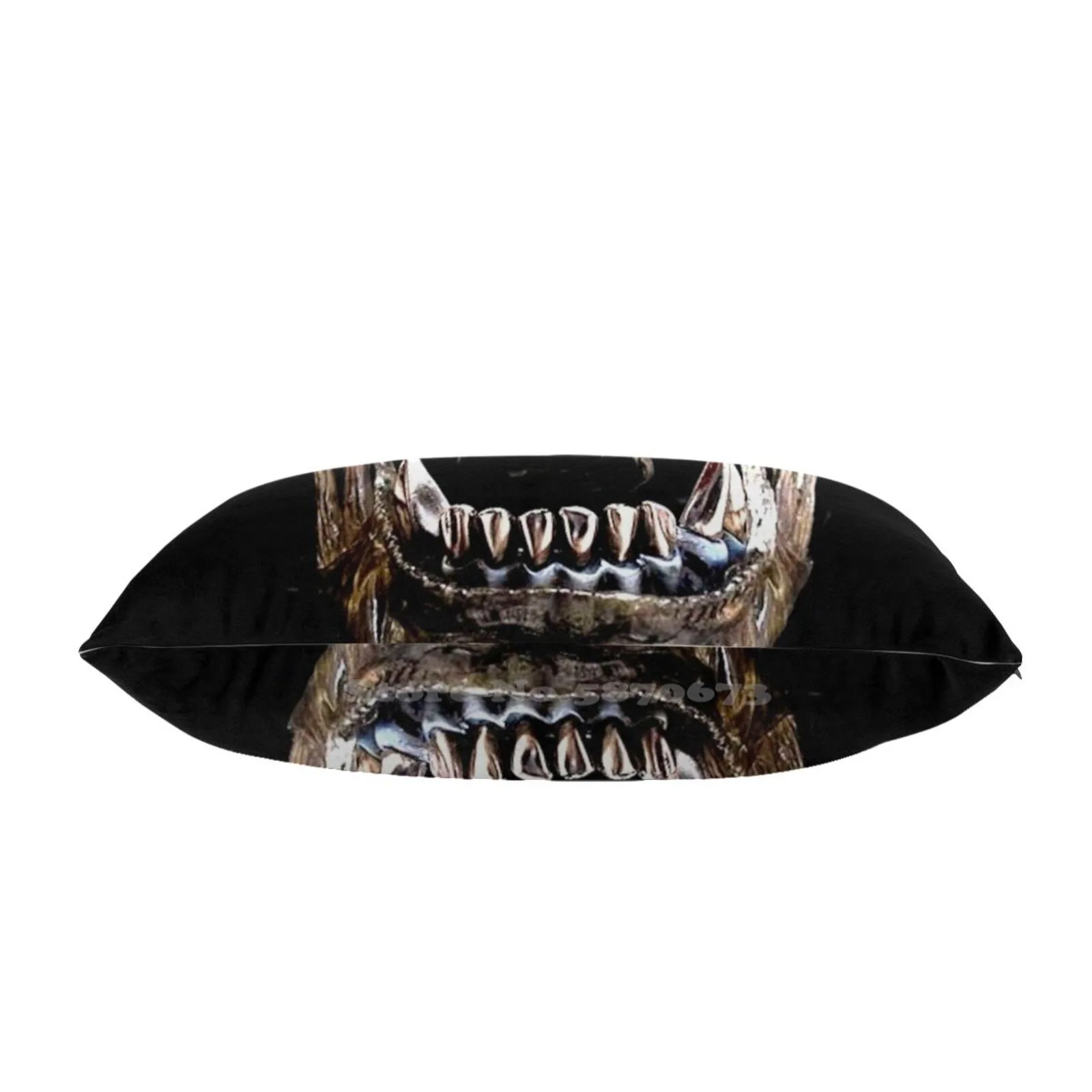 Xenomorph Mouth Bedding Pillow Cases Cover Skull Skulls Skeleton Pattern Patterns Halloween Art |