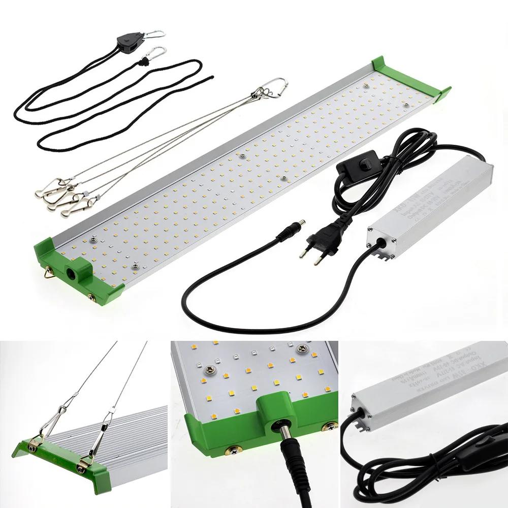 Светодиодная лампа полного спектра для выращивания растений 850 Вт SMD2835 226 шт. 545x100