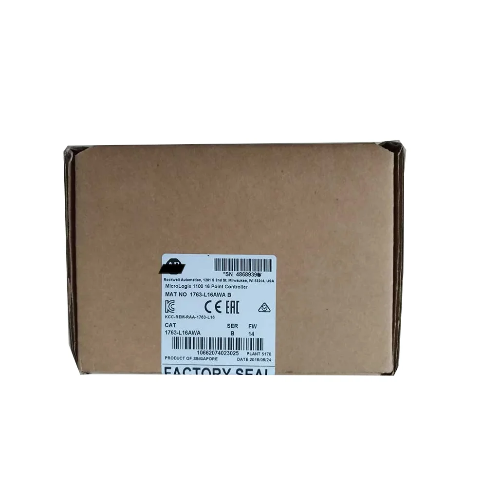 

Новый оригинальный 1763-L16AWA PLC 120/240V AC микрологикс 1100 контроллер