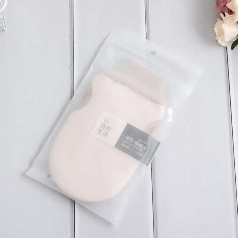 1 шт. перчатки для купания Душ Спа обладает отшелушивающим эффектом двух