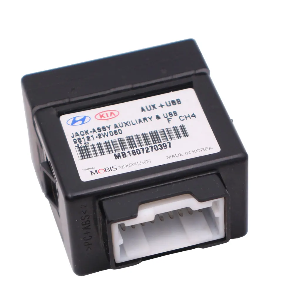Оригинальный USB адаптер AUX порта разъем для OEM запчастей 12 В 180 Вт подходит HYUNDAI Santa