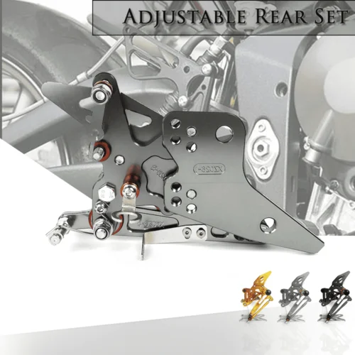 

GP Shifter Adjustable Motorcycle Footrest Rear Set Foot pegs Reversed Rearset Footpeg for KAWASAKI Z800 Z 800 z800