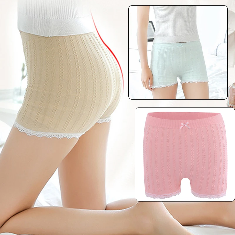 Женское удобное нижнее белье женское с завышенной талией однотонное трусы