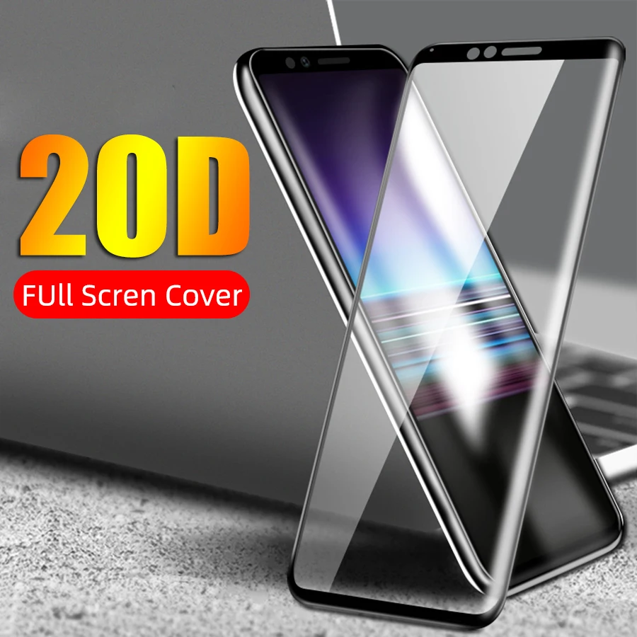 3D изогнутые полное покрытие Экран протектор Закаленное Стекло пленка для sony Xperia