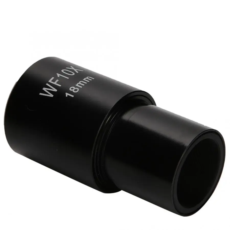 WF 10X/18mm Biological Microscope Wide-Angle Eyepiece Optical Lenses with Scale | Инструменты