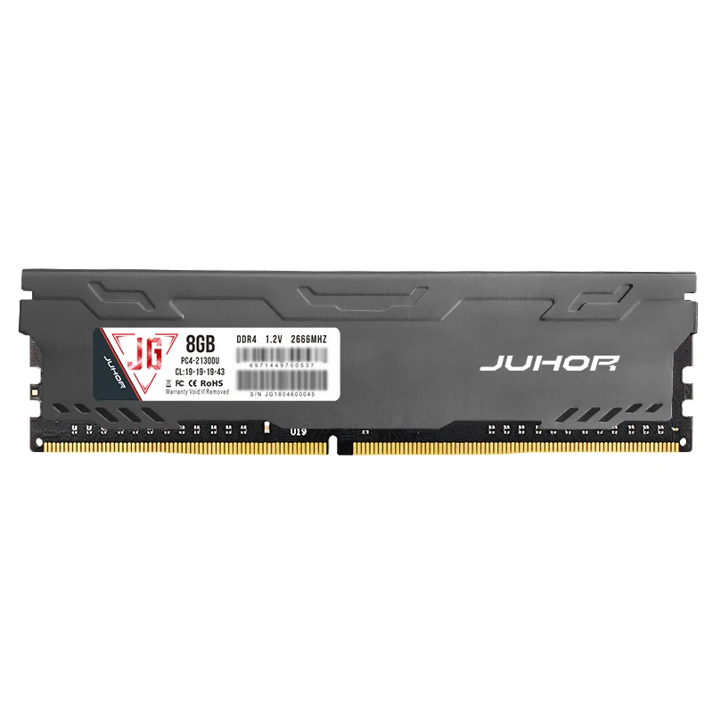 

JUHOR DDR4 8G 16G Memoria Ram 2400Mhz 2666Mhz PC Desktop Memory DIMM