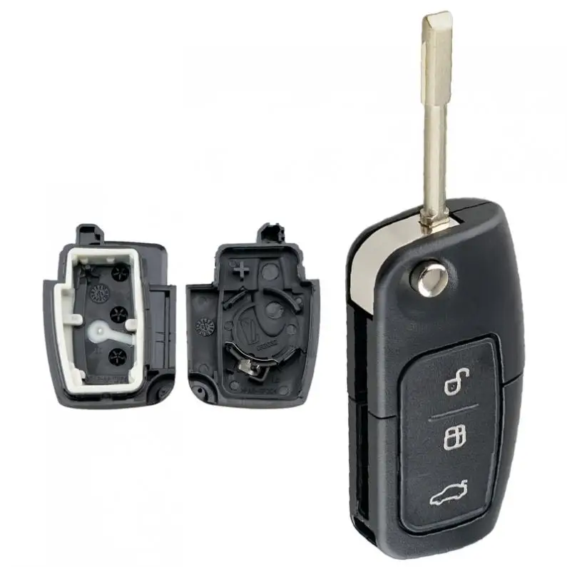 Чехол брелок для автомобильного ключа запасной чехол с откидной крышкой F021 Ford