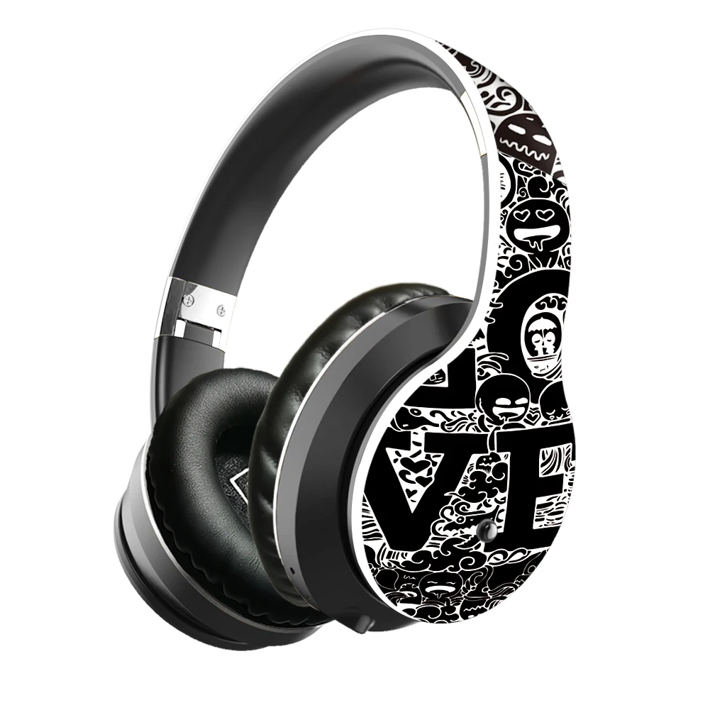 

Boys Girls Foldable Wireless Headphones Bluetooth 5.0 Headphones Stereo Bass with Mic TV Game USB Adapter Gift