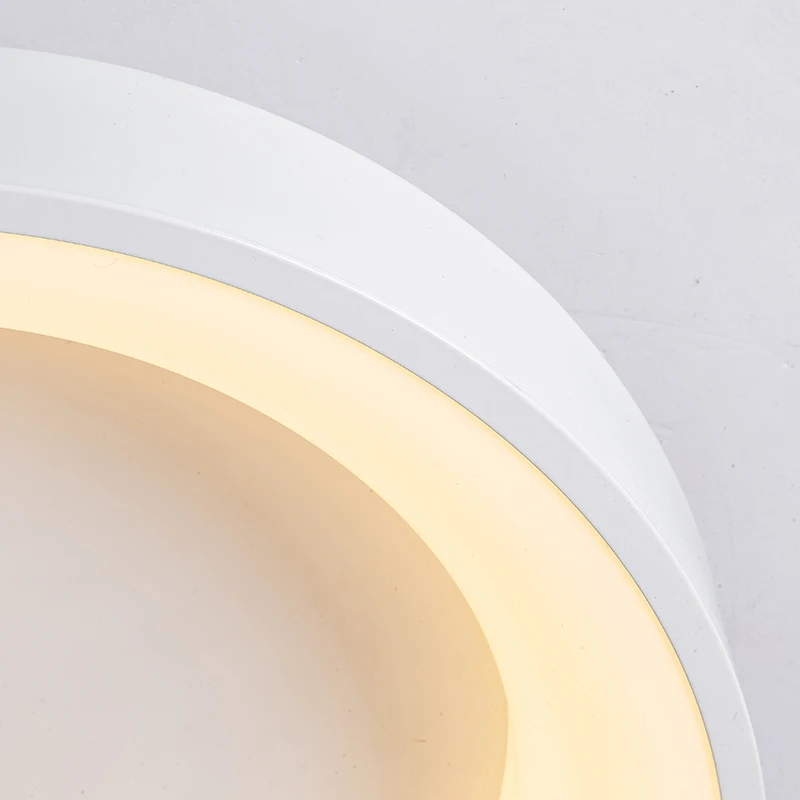 

Modern Led Ceiling Light Fixtures Bedroom Round Living Lamp With Remote Control Study Office Decoration White Lighting