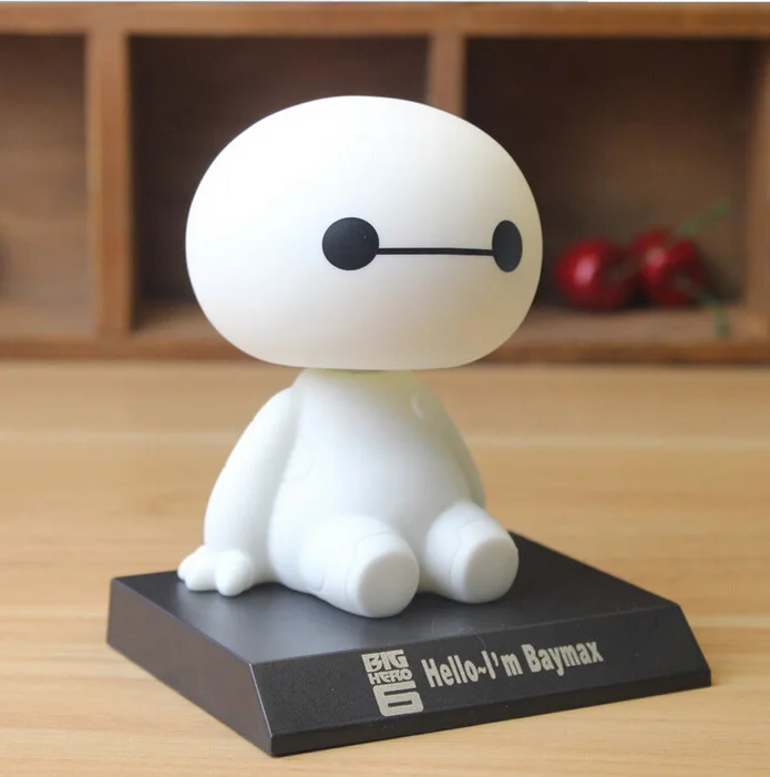 Автомобиль креативное встряхивание украшение для головы робот большой герой