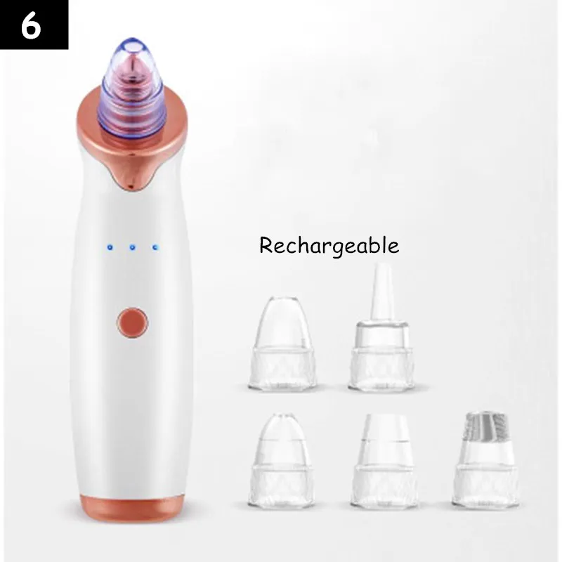 

Blackhead Remover Suction Face Pore Cleaner Comedone Extractor Acne Pimple Removal Vacuum Suctions Facial Beauty Tools Skin Care