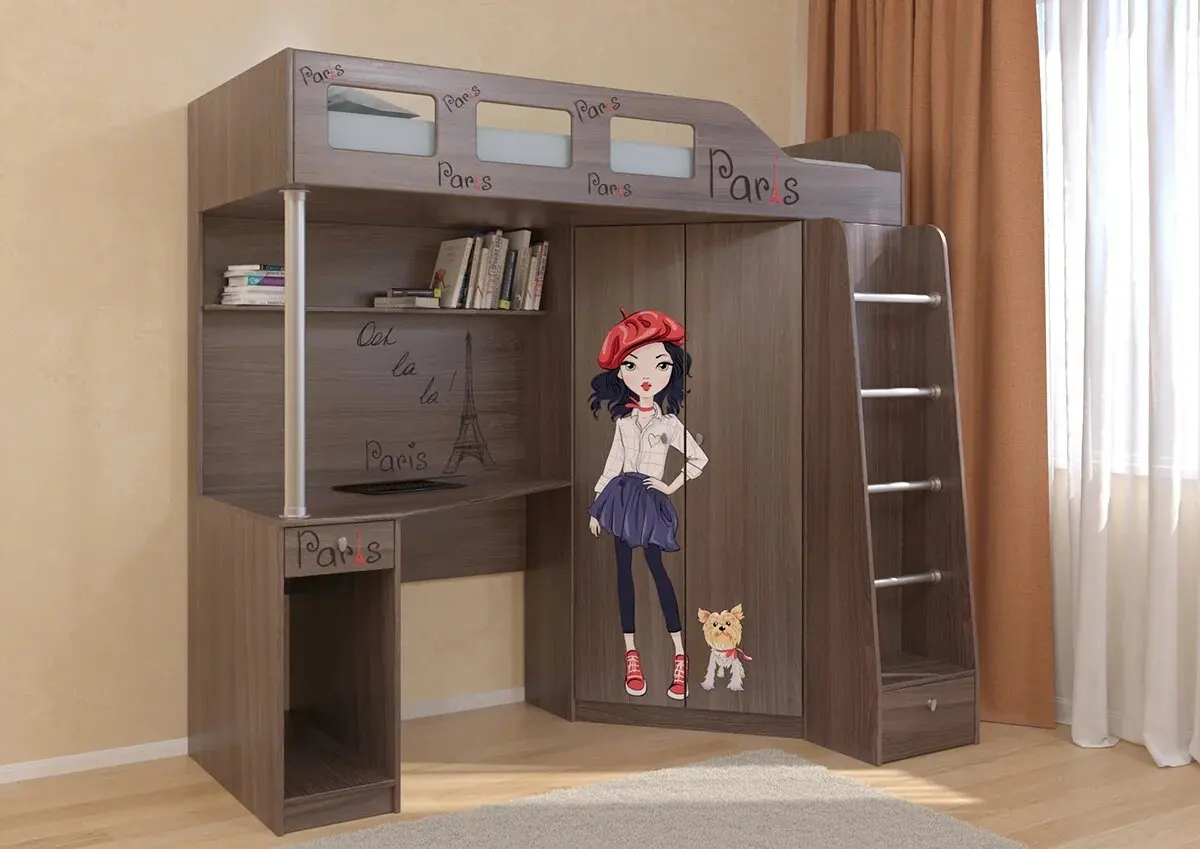 Двухъярусная кровать РВ Мебель 124568/5| |