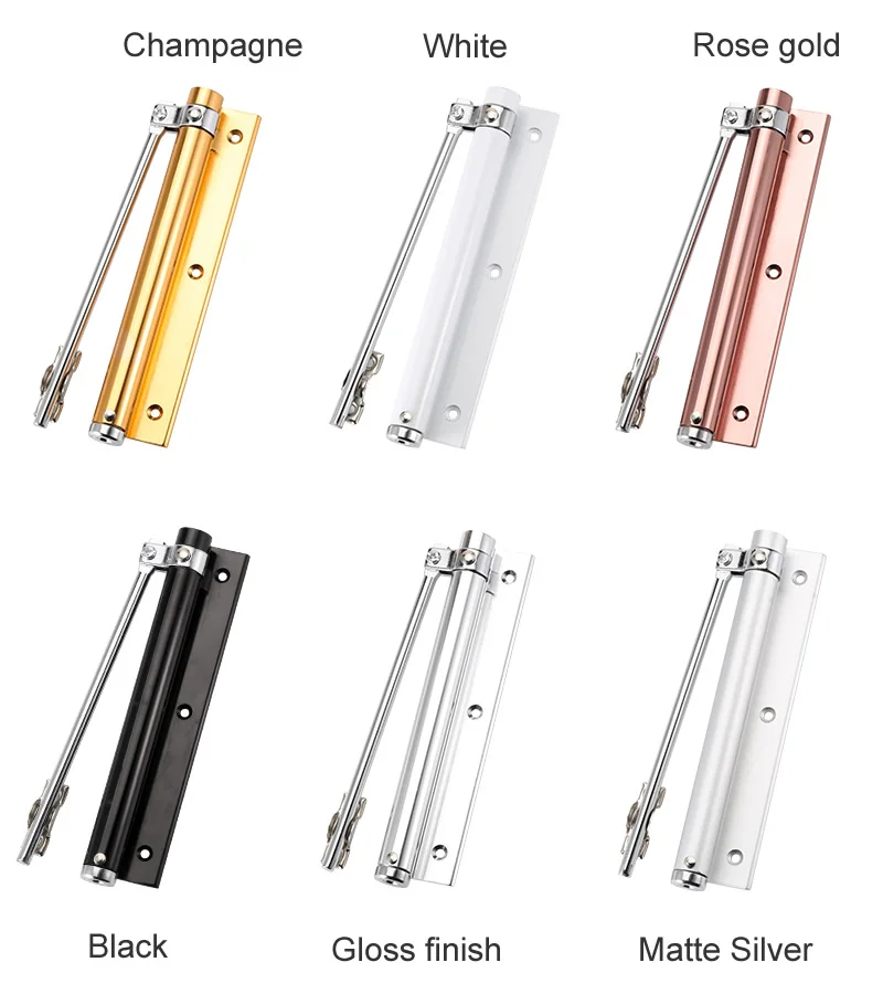 Hydraulic Buffer Door Closer For 35kg door Easy to Install Convert Hinged Doors Self-Closing Hardware | Обустройство дома