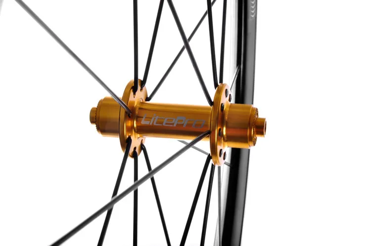 Комплект складных велосипедных колес 406/451 Litepro X king тормоз V отверстие 16/20 20 дюймов