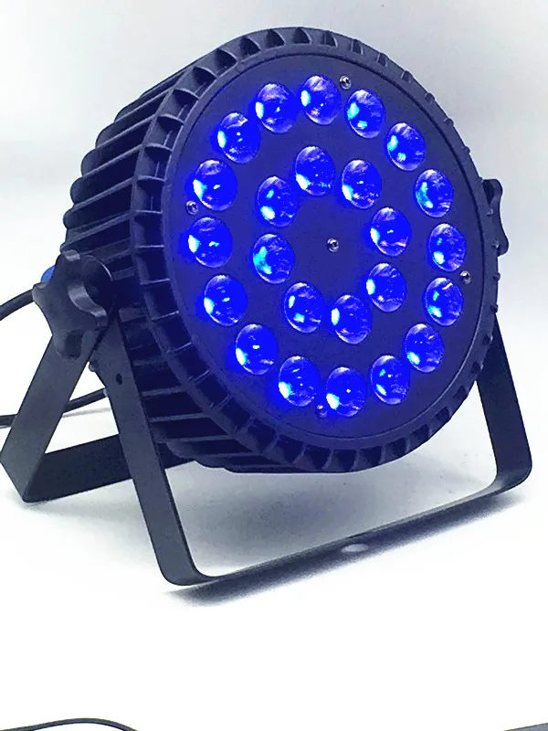 24x18 Вт RGBWA+ UV 6в1 DMX светодиодный прожектор для диджея iluminacion 6в1 rgbwa uv llevo luz de la igualdad dj dmx luz