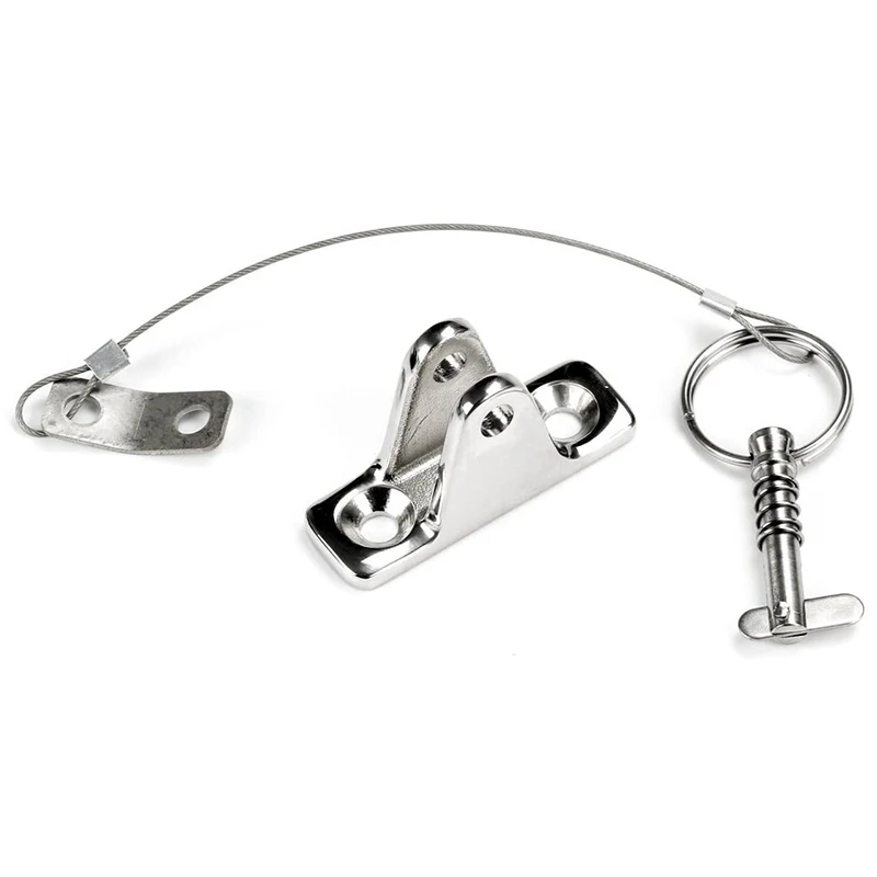 2 шт. лодка Бимини Топ шарнир палубы с Quick Release шпильки винтами морское