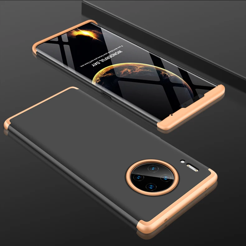 Black God Защитный чехол для HUAWEI mate 20 30 Lite, чехол для HUAWEI mate 20 30 Pro, роскошный чехол 360, полный корпус, жесткий матовый чехол для задней панели из поликарбоната - Цвет: Black God