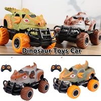 143 scale four channel mini dinosaur model remote control car toy remote control racing child christmas birthday gift