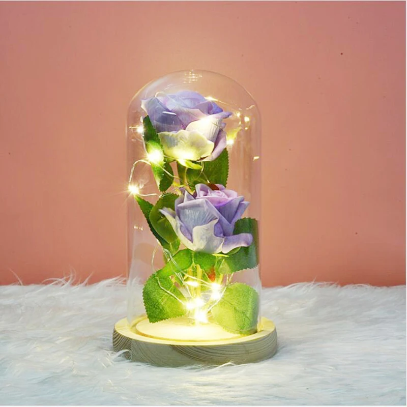 Цветная (RGB) светодиодный строка светильник Рождество девушке на День святого