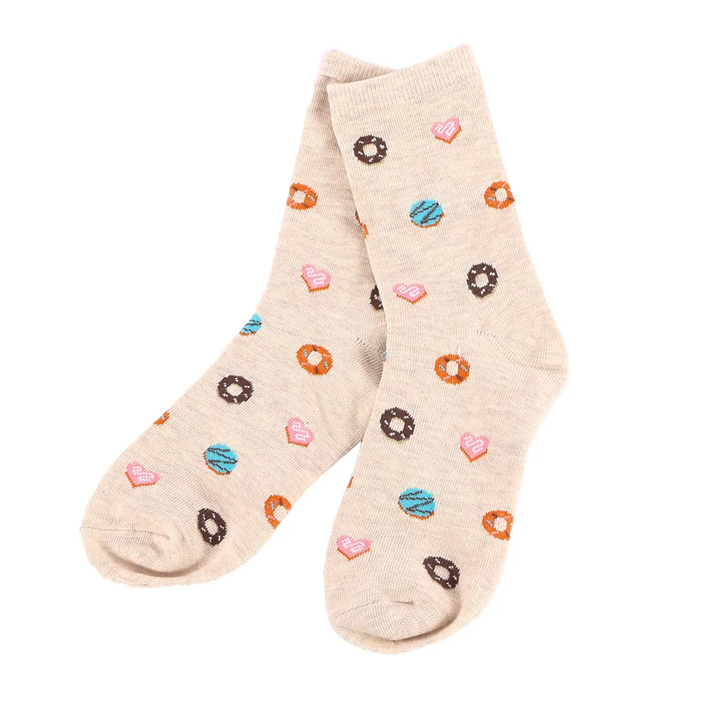 Зимние мягкие теплые носки модные корейские творческие Мультяшные из хлопка с