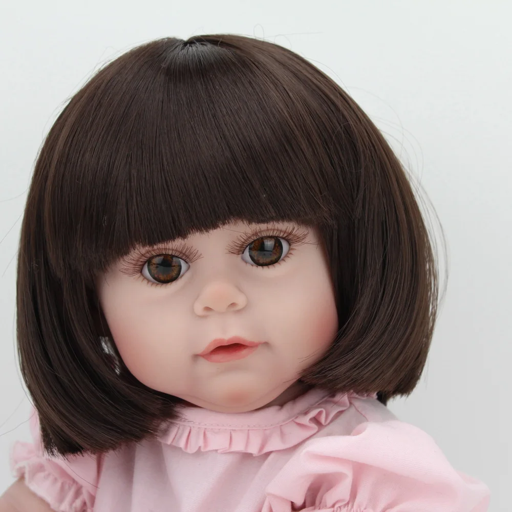 NPK 17 дюймов 43 см силиконовый Reborn baby Doll игрушка для ванны Реалистичная кукла