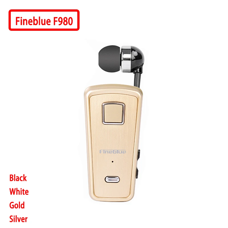fineblue f980 mini wireless in ear handsfree with microphone headset mini bluetooth earphone vibration support ios android free global shipping