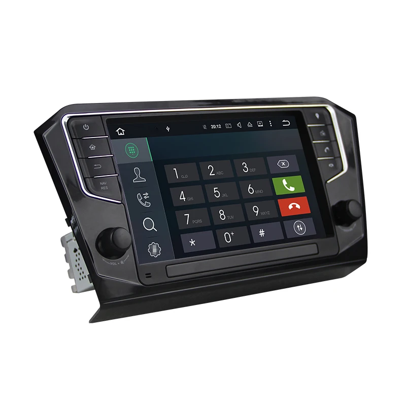 Eunavi Android устройство автомобильное радио GPS мультимедийный плеер для Фольксваген