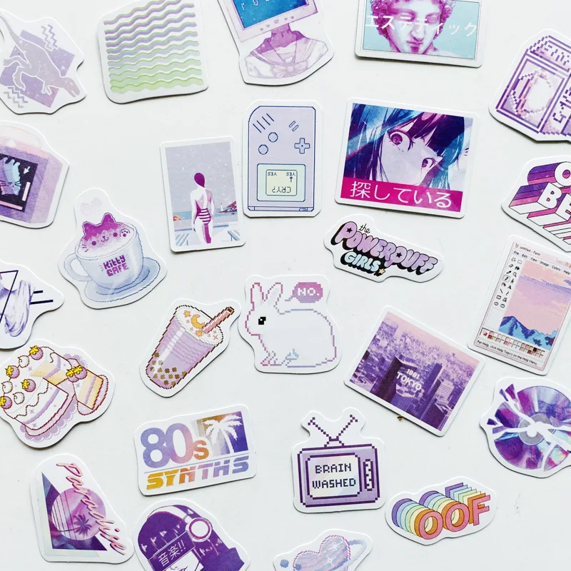 1 шт. в упаковке милые старомодные Артикул Бумага наклейки декоративные Сделай