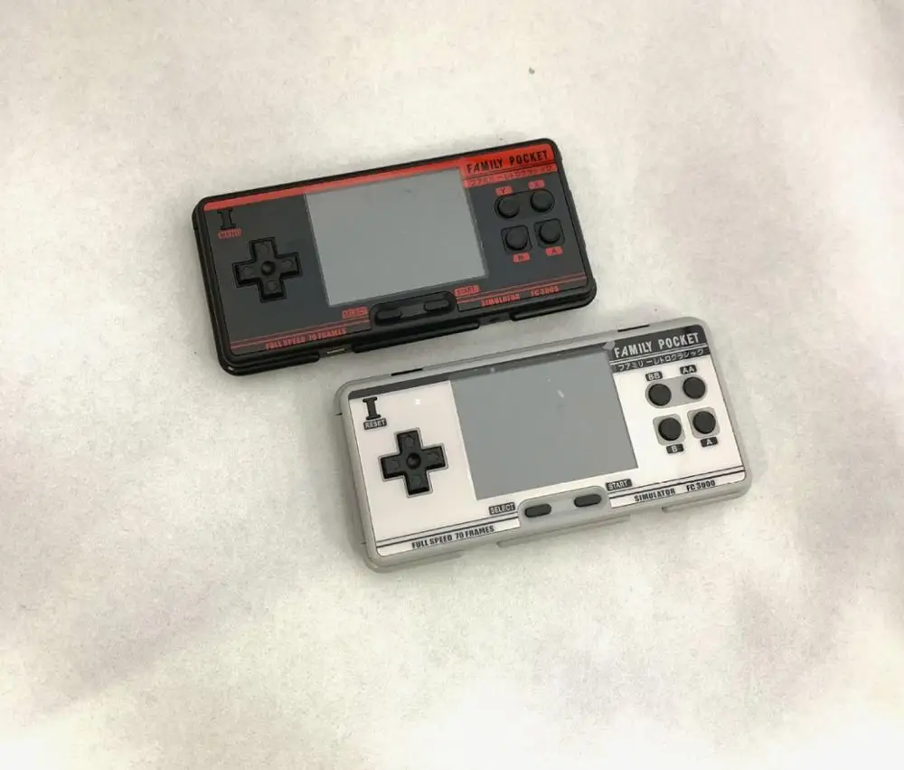 FC3000 портативная игровая видео приставка 8 бит 2g симулятор памяти белая машина