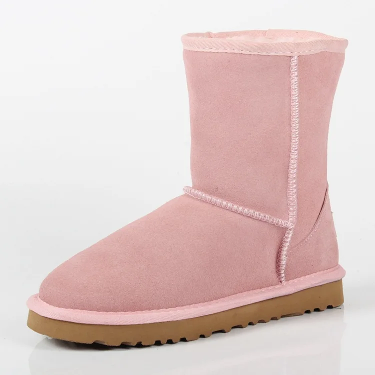 Лидер продаж классические Водонепроницаемые зимние сапоги из натуральной