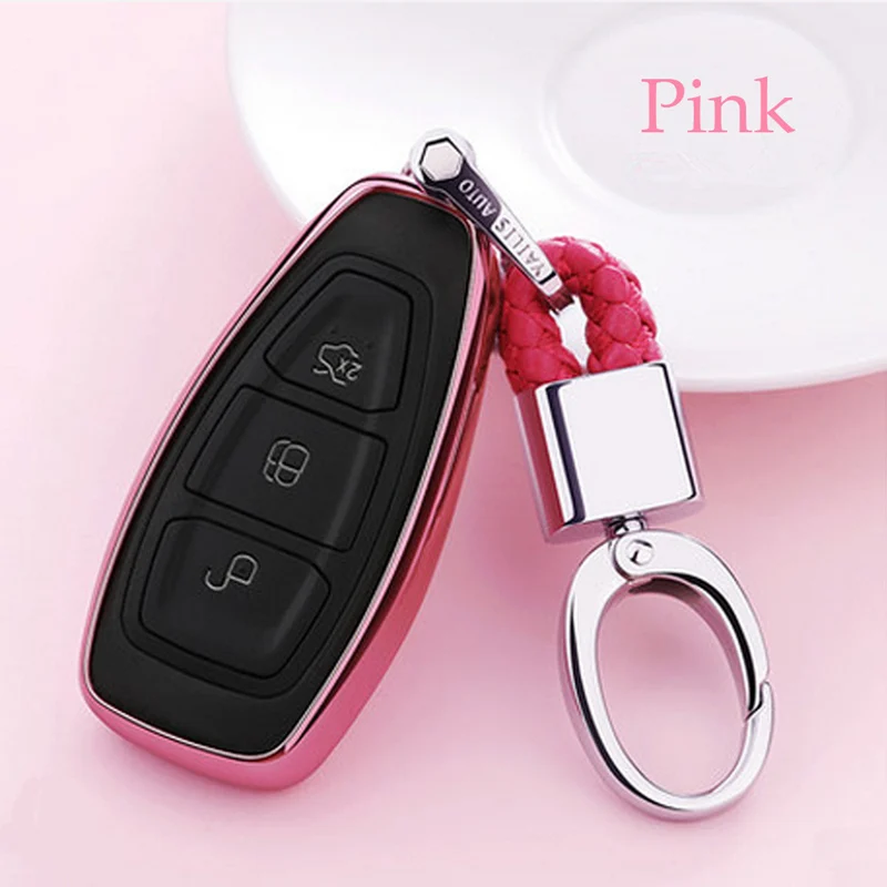 Мягкий защитный чехол из ТПУ для автомобильного ключа FORD C-MAX FOCUS RS Fiesta хэтчбек