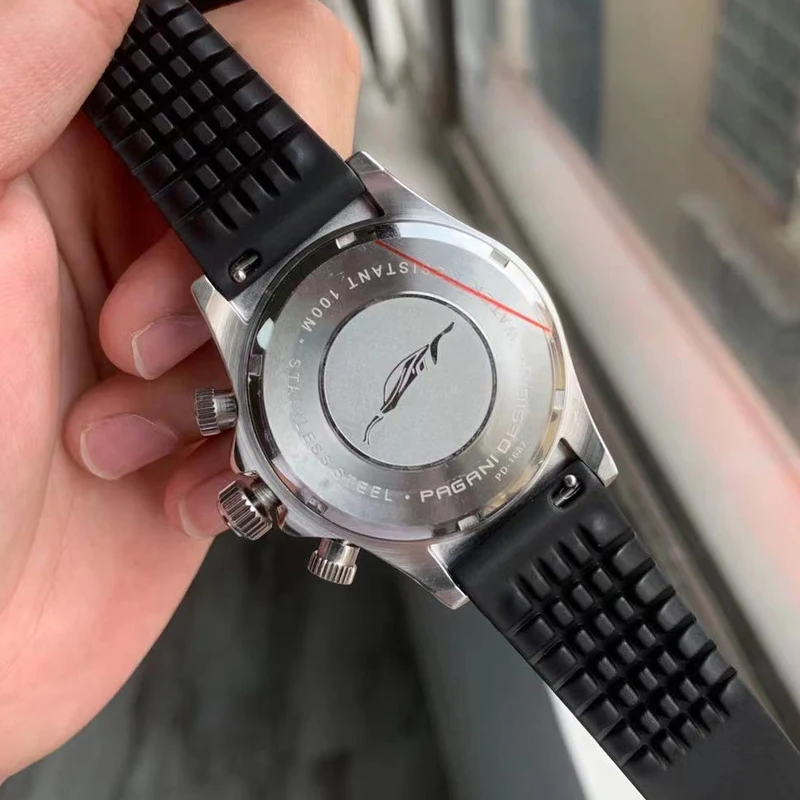 

PAGANI DESIGN 2021 Quartz Watch For Men Japan VK63 Automatic Men's Watches Chronograph Stainless Steel Waterproof Reloj Hombre