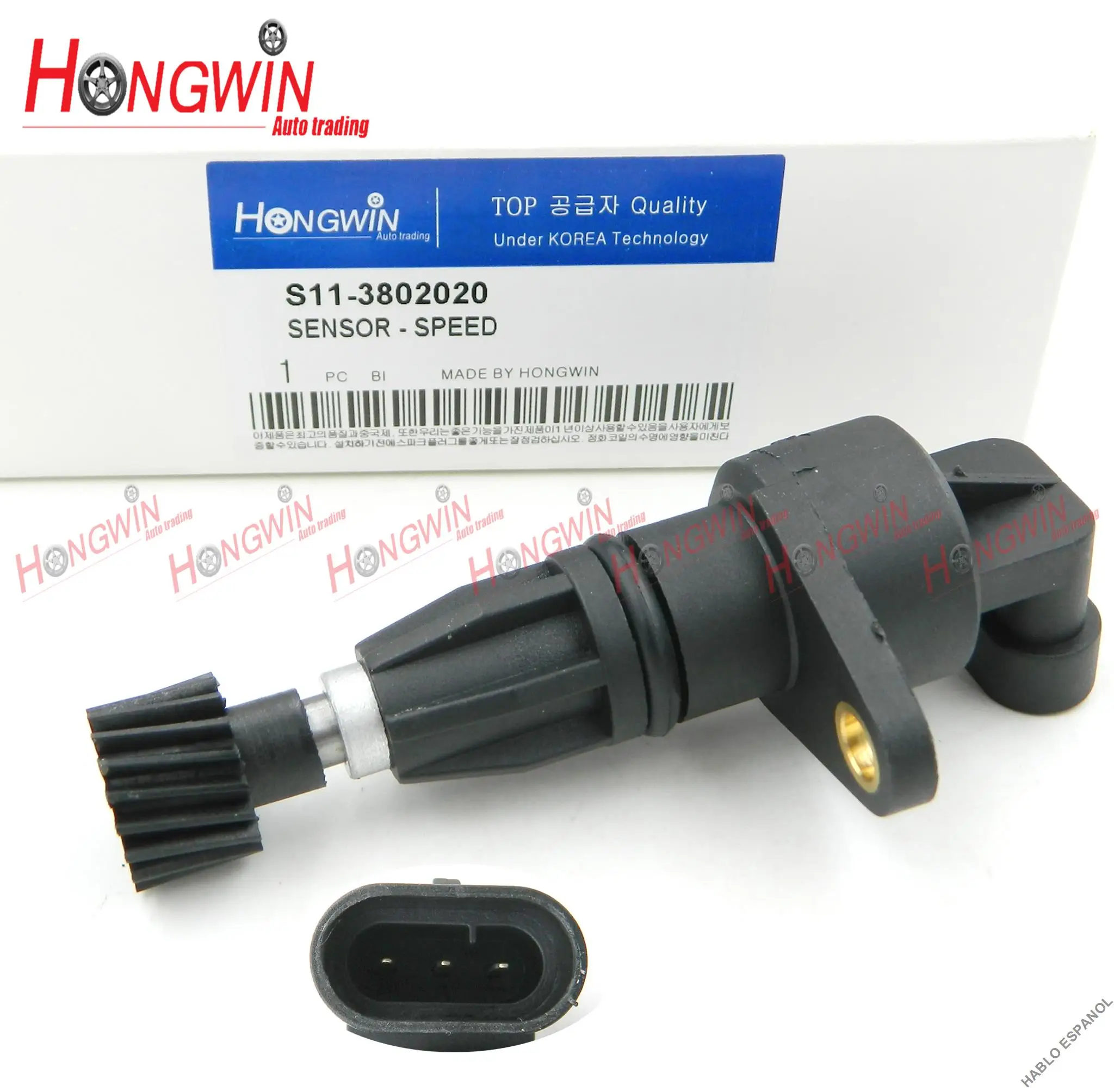 

Genuine No.:S113802020 Odometer Speed Sensor Fits Chery QQ 1.1 1.8L Engine S11-3802020,S11-3802020BA,S11-3802020