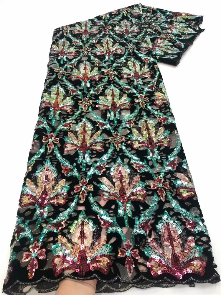 

Новый комплект из обуви в африканском стиле кружевная ткань с зеленым/розовые блестки дизайн тюль бархат вышивка бархатной ткани, использу...