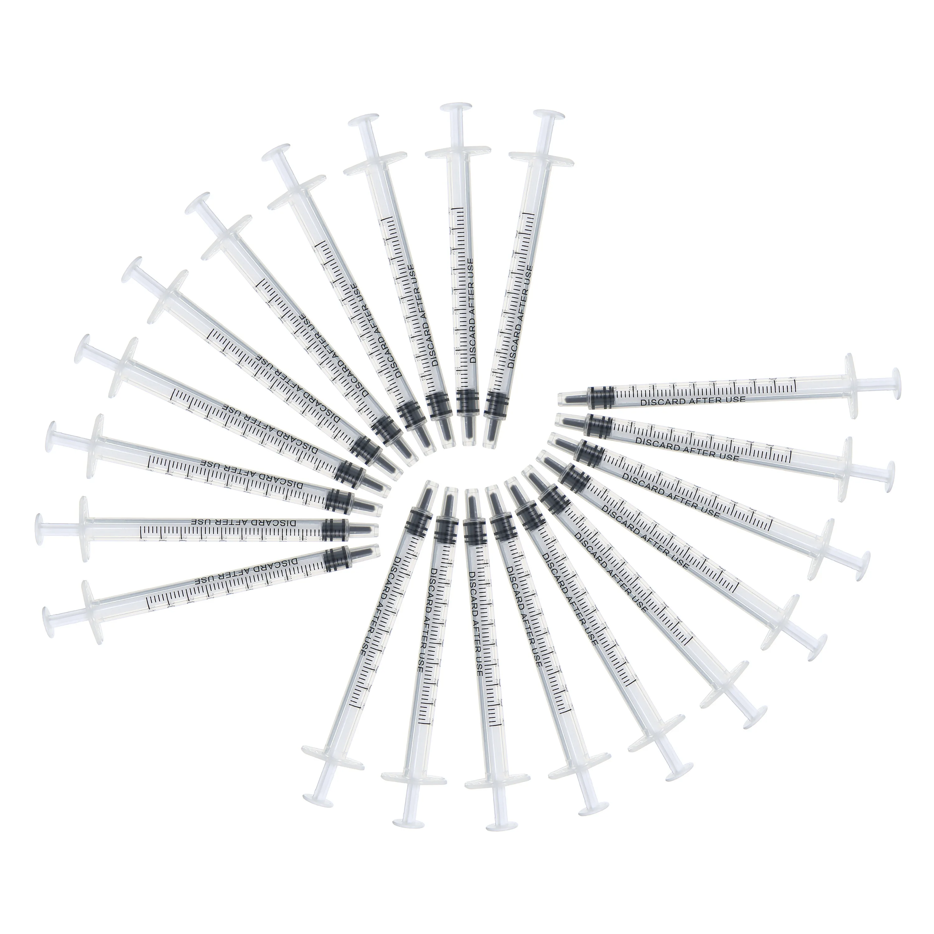 Одноразовый шприц для инжектора 1 мл заправки измерения смешивания жидкостей