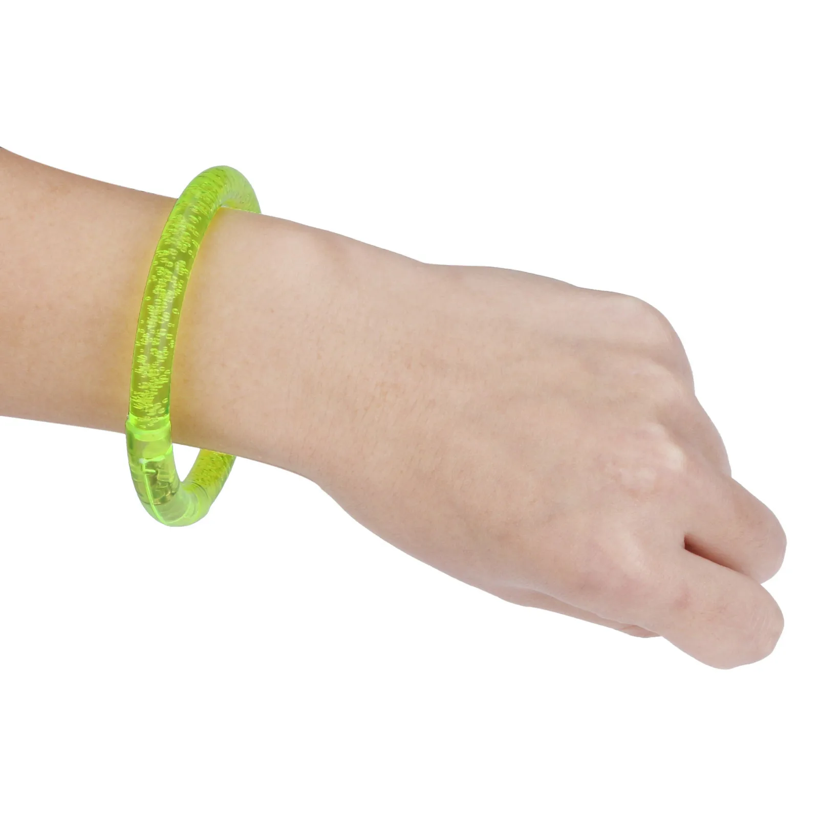 1 шт. Кристальный акриловый браслет-вспышка для детей светящееся кольцо рук