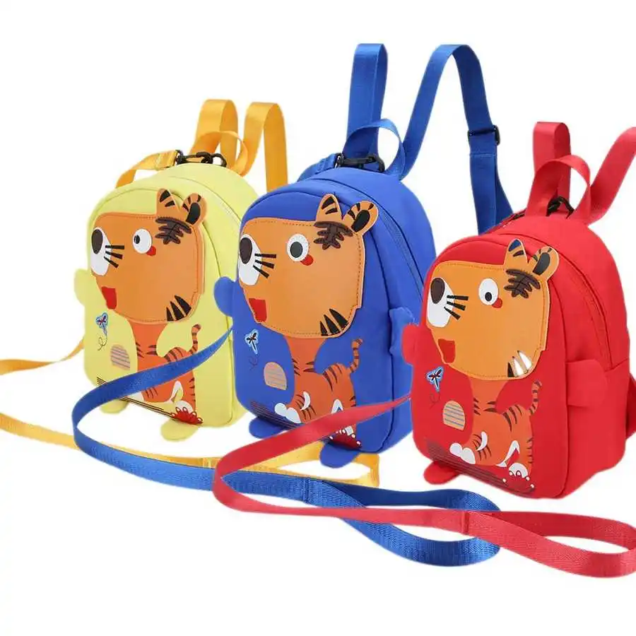 Рюкзак с ремнем безопасности для детей детский школьный ранец мультяшным