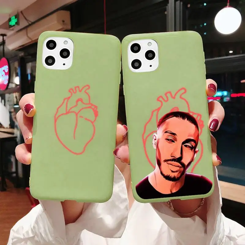

PNL QLF rapper singer Phone Case Candy Color for iPhone 6 7 8 11 12 13 s mini pro X XS XR MAX Plus