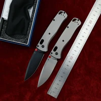 lemifshe 535ti 535 folding knife m390 blade tc4 titanium handle outdoor camping hunting pocket survival knife edc tool