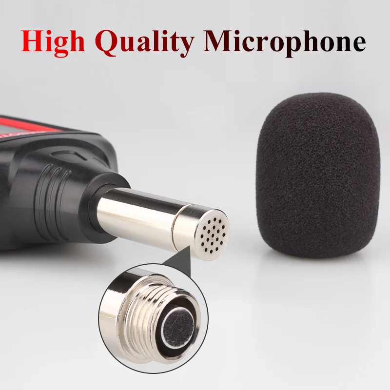 Habotest HT622A цифровой измеритель уровня звука регистратор 30~ 130 дБ цифровой диагностический инструмент ЖК-подсветка Высокая сигнализация регистрации данных