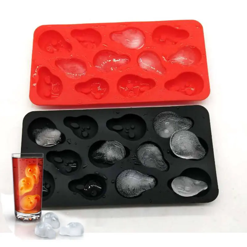 Форма для льда Череп шоколадная форма мороженого набор инструментов