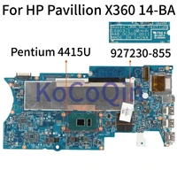 for hp pavillion x360 14 ba 15 br pentium 4415u notebook mainboard sr348 927230 855 16903 1 448 0c209 0011 laptop motherboard